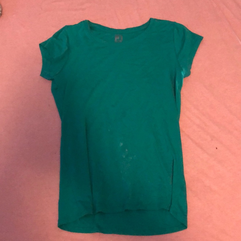 Green t-shirt